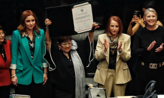 Ernestina Godoy nombrada por el Senado de la República como la nueva Fiscal General