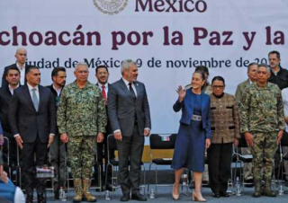 La alcaldesa de la Ciudad de México dio a conocer una inversión considerable de cincuenta y siete mil millones de pesos para enfrentar la inestabilidad en Michoacán.