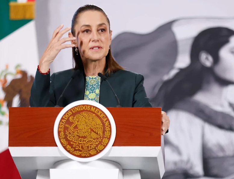 La jefa de Estado declara oficialmente la Semana Santa de Iztapalapa como patrimonio cultural mundial.