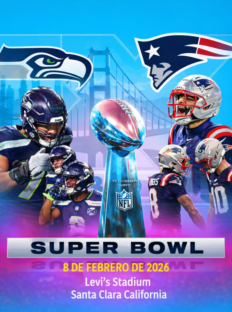 Super Bowl LX: Seahawks y Patriots reavivan legendaria rivalidad en California