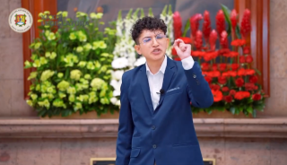 Un joven con una firme posición de opinión puede tener un gran impacto en el cambio.