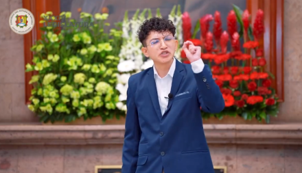 Un joven con una firme posición de opinión puede tener un gran impacto en el cambio.