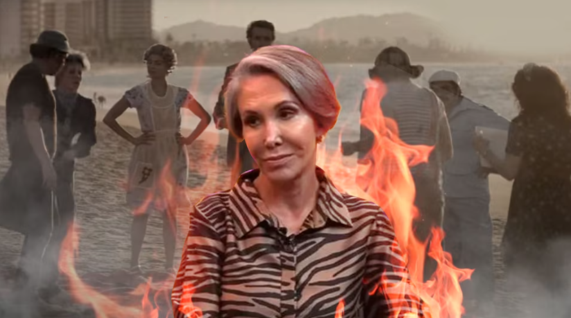 La actriz Florinda Meza desmiente el conflicto que, según una serie de televisión, ocurrió entre Chespirito y su exesposo Enrique Segoviano.