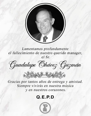 Falleció Guadalupe Chávez Guzmán, responsable de gestionar los asuntos profesionales del Grupo Pesado.