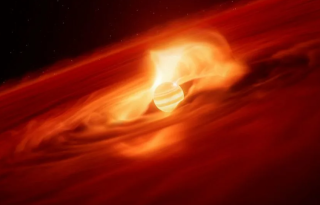 Astrónomos descubren un planeta que consume alrededor de seis mil millones de toneladas de gas por segundo