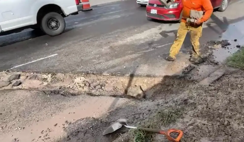Más de 300 hoyos dañan calles de Guadalajara después de fuertes lluvias