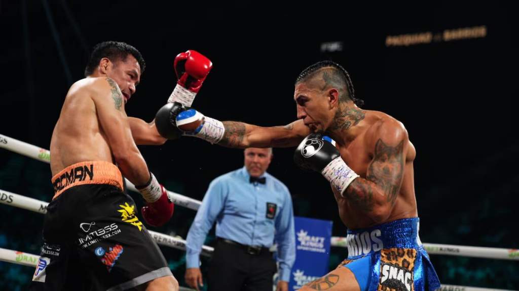 Manny Pacquiao hace una poderosa vuelta, pero un resultado disputado pone en duda su legado.