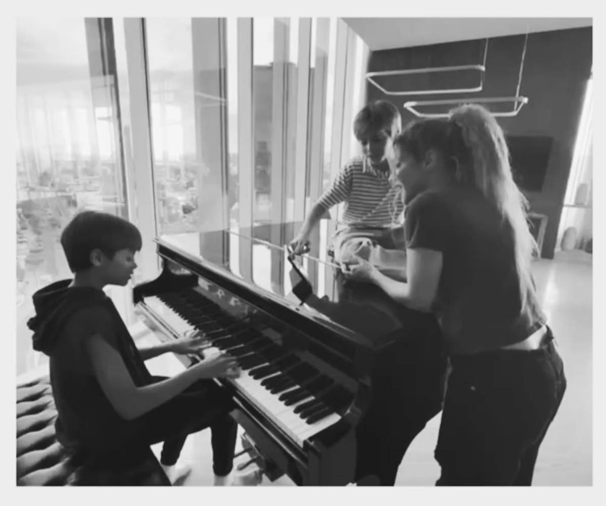 Los hijos del artista colombiano Shakira y el futbolista argentino Piqué se suman al mundo musical.