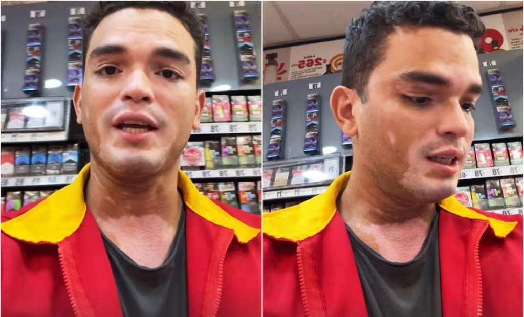 Daniel Ruenes, actor y modelo, enfrenta desafíos personales y profesionales al trabajar en una sucursal de Oxxo mientras busca opciones para alcanzar sus metas artísticas.
