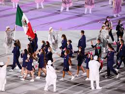 Así participó la delegación mexicana en el desfile de inauguración de los Juegos Olímpicos de Invierno