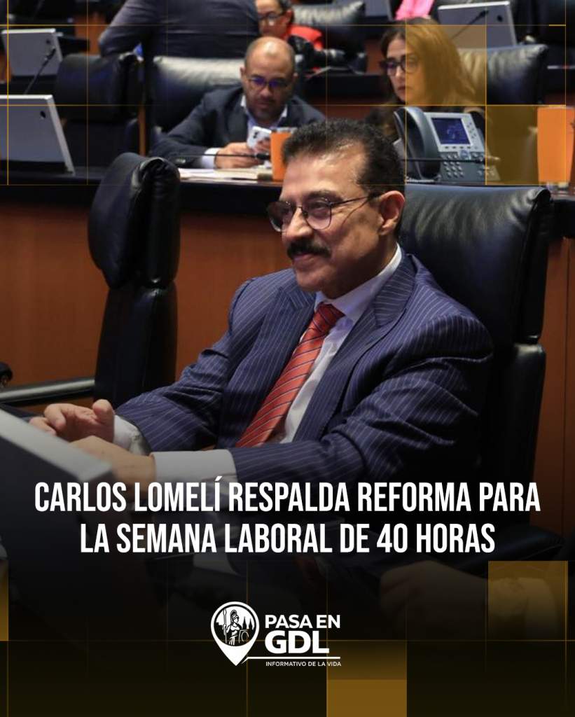 Senado avala reducir jornada laboral; Carlos Lomelí vota en decisión trascendental