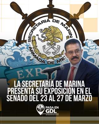 La Armada de México llega al Senado con EXPOMAR 2026