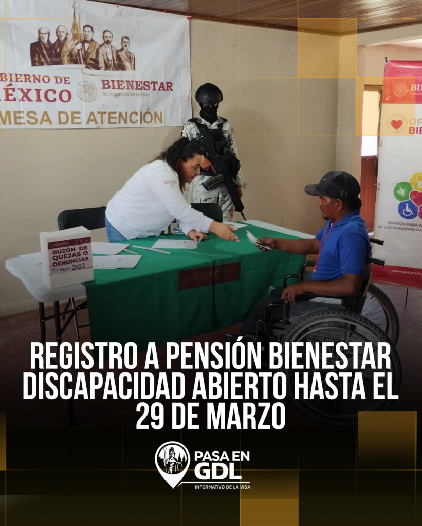 Última oportunidad: cierra registro para Pensión Bienestar de Personas con Discapacidad