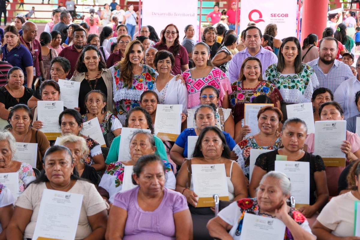 Iniciativa Nacional de Vivienda destaca a mujeres y reconocerá derechos agrarios a 150 mil en México