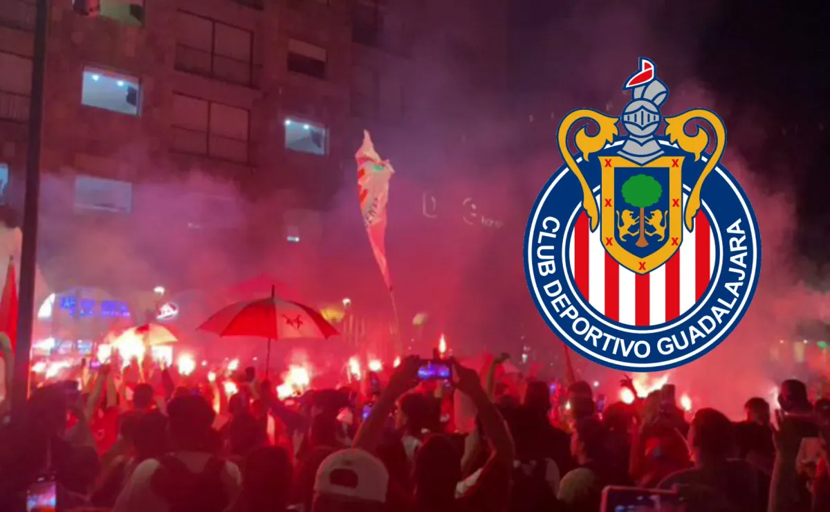 Chivas inunda de colores rojiblancos el Centro de Guadalajara antes del Clásico; operativo de seguridad reforzado en el Estadio Jalisco