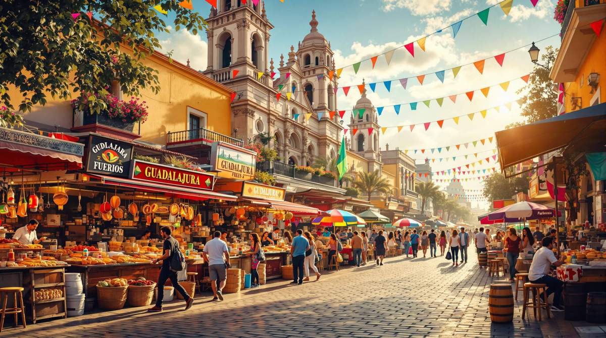 ¡Semana Santa a todo vapor en el Centro de Guadalajara! 🛍️🥟 258 puestos ya están funcionando al 100%