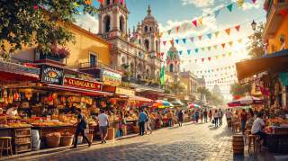 ¡Semana Santa a todo vapor en el Centro de Guadalajara! 🛍️🥟 258 puestos ya están funcionando al 100%