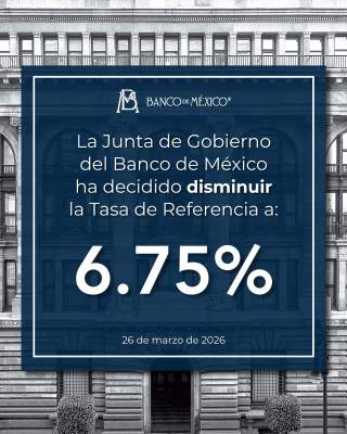 Banxico recorta tasa a 6.75%… la gente ya chismea si bajarán créditos e hipotecas
