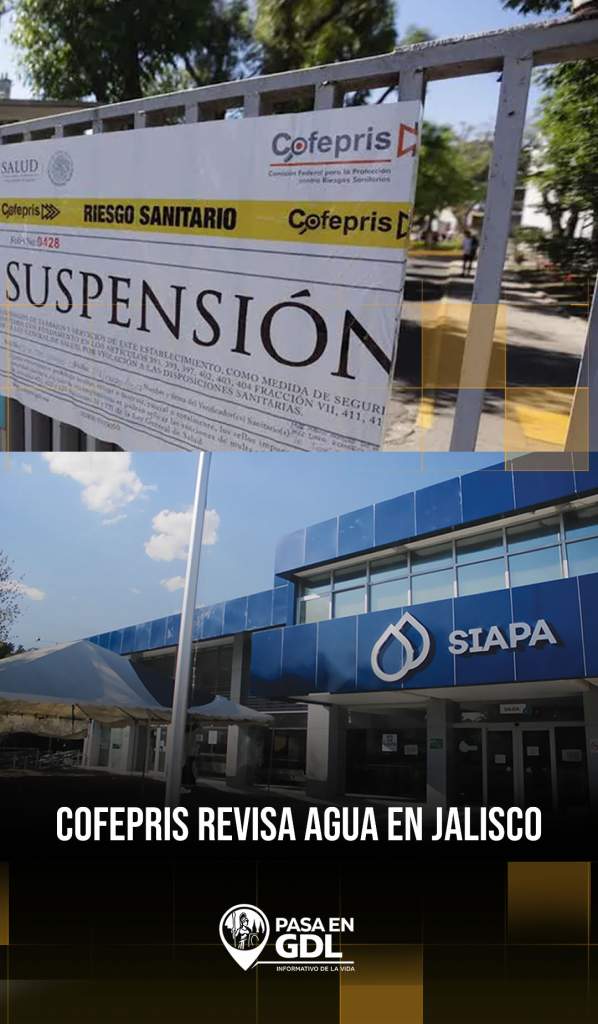 Cofepris llega a Jalisco para atender emergencia por agua en la ZMG