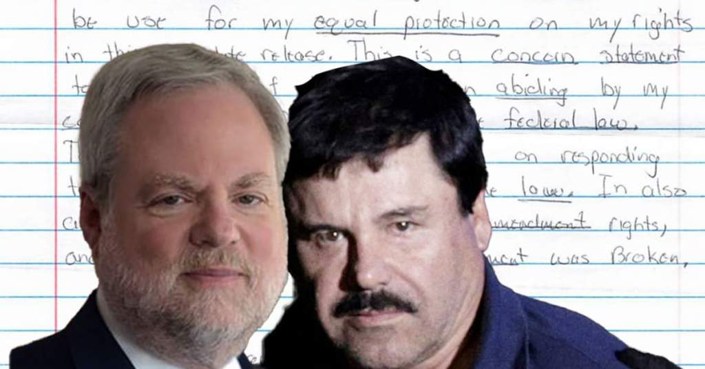 El Chapo Guzmán envía carta al juez Cogan solicitando trato justo y denuncia violaciones a sus derechos