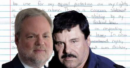 El Chapo Guzmán envía carta al juez Cogan solicitando trato justo y denuncia violaciones a sus derechos