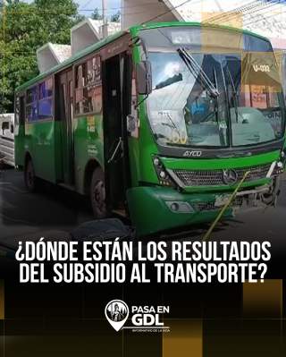 ¿Dónde están los resultados del subsidio al transporte? El senador exige transparencia
