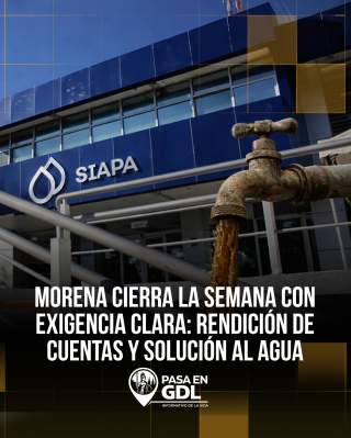 Morena lo seguirá exigiendo: transporte y agua en Jalisco