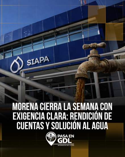 Morena lo seguirá exigiendo: transporte y agua en Jalisco