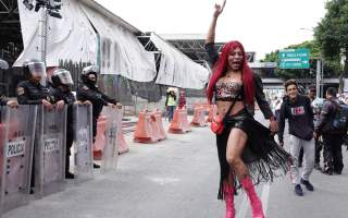 Inauguran ciclovía ‘La Gran Tenochtitlán’ en Tlalpan entre protestas por desplazamiento social