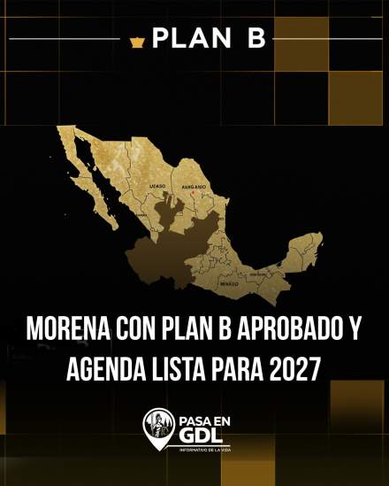 Morena acelera rumbo a 2027 tras aprobación del Plan B en el Senado
