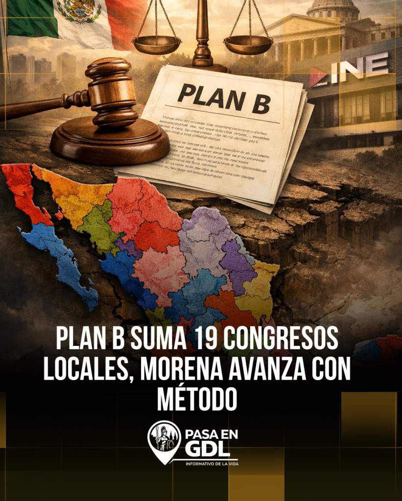 Plan B suma 19 congresos locales – Morena avanza con método