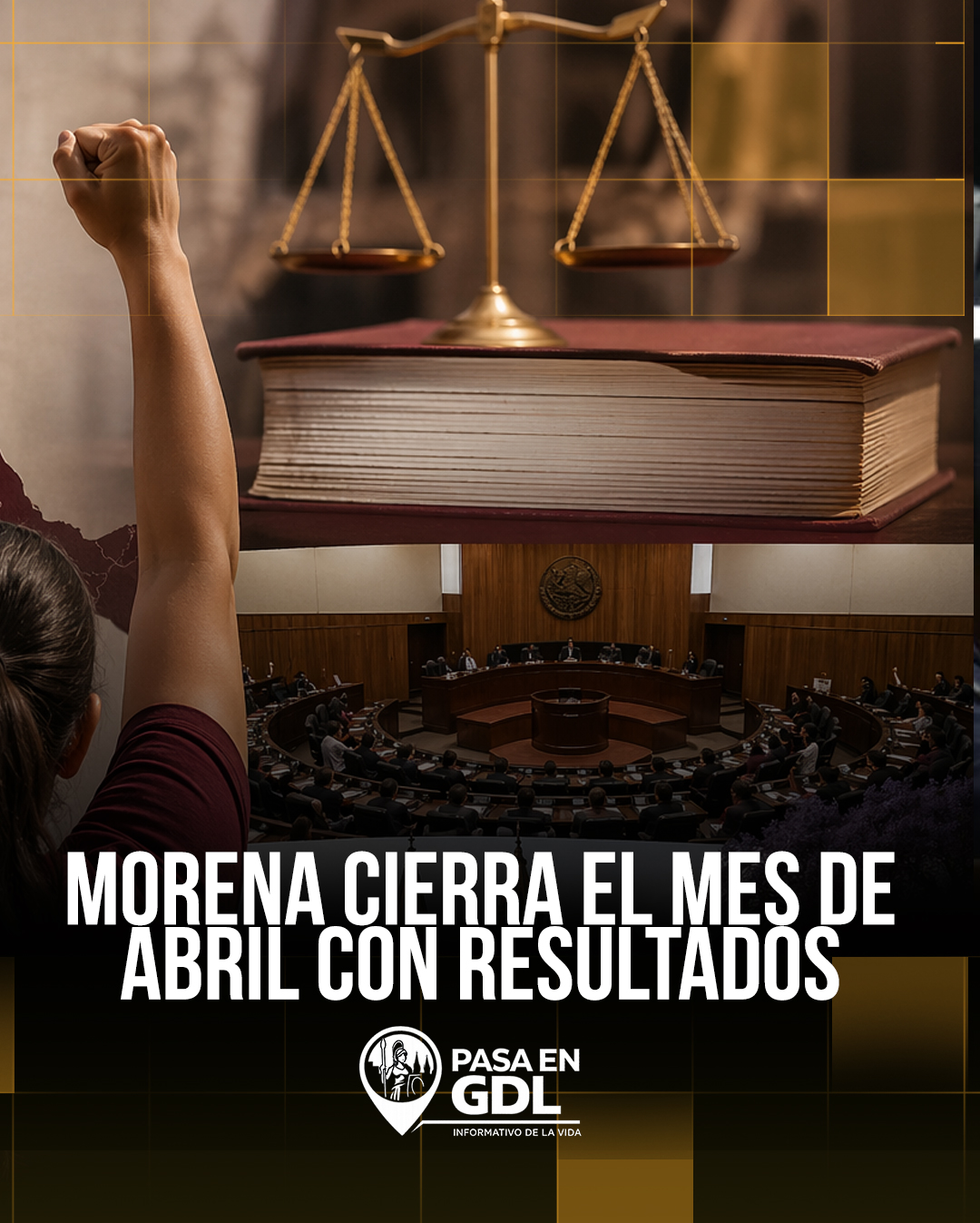 Morena cierra abril con balance legislativo concreto