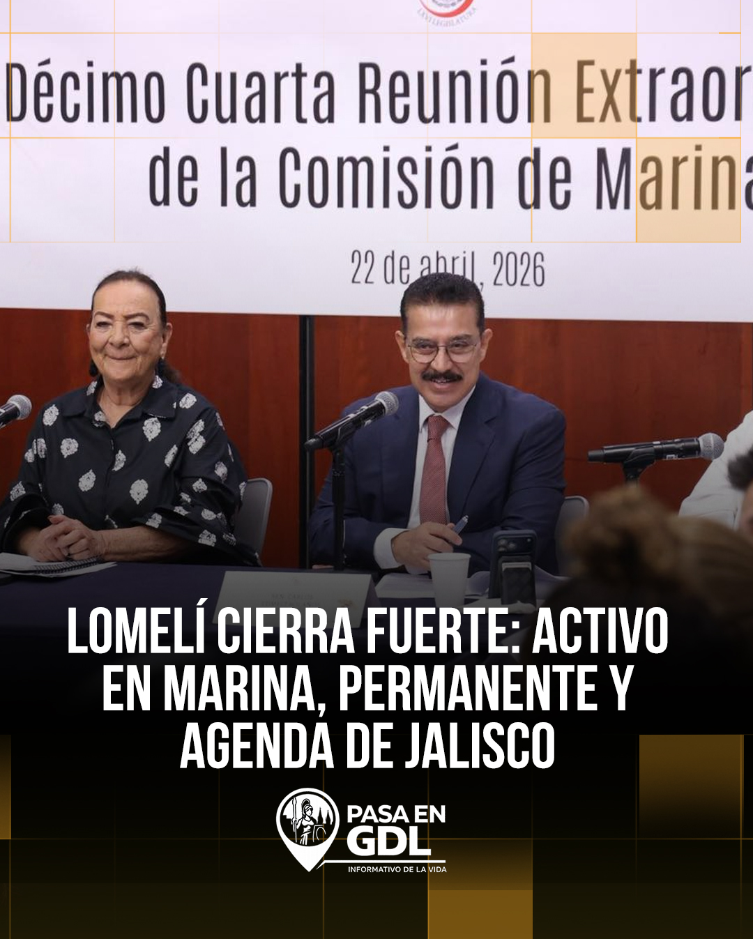 El senador activo en la recta final del periodo ordinario