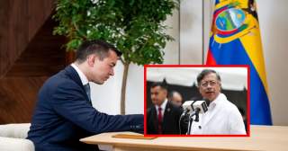 Daniel Noboa sugiere que Gustavo Petro tuvo contacto con propiedades vinculadas al narco ‘Fito’