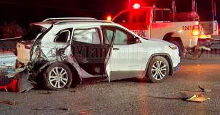 Serie de accidentes viales deja dos muertos y múltiples heridos en Tamaulipas