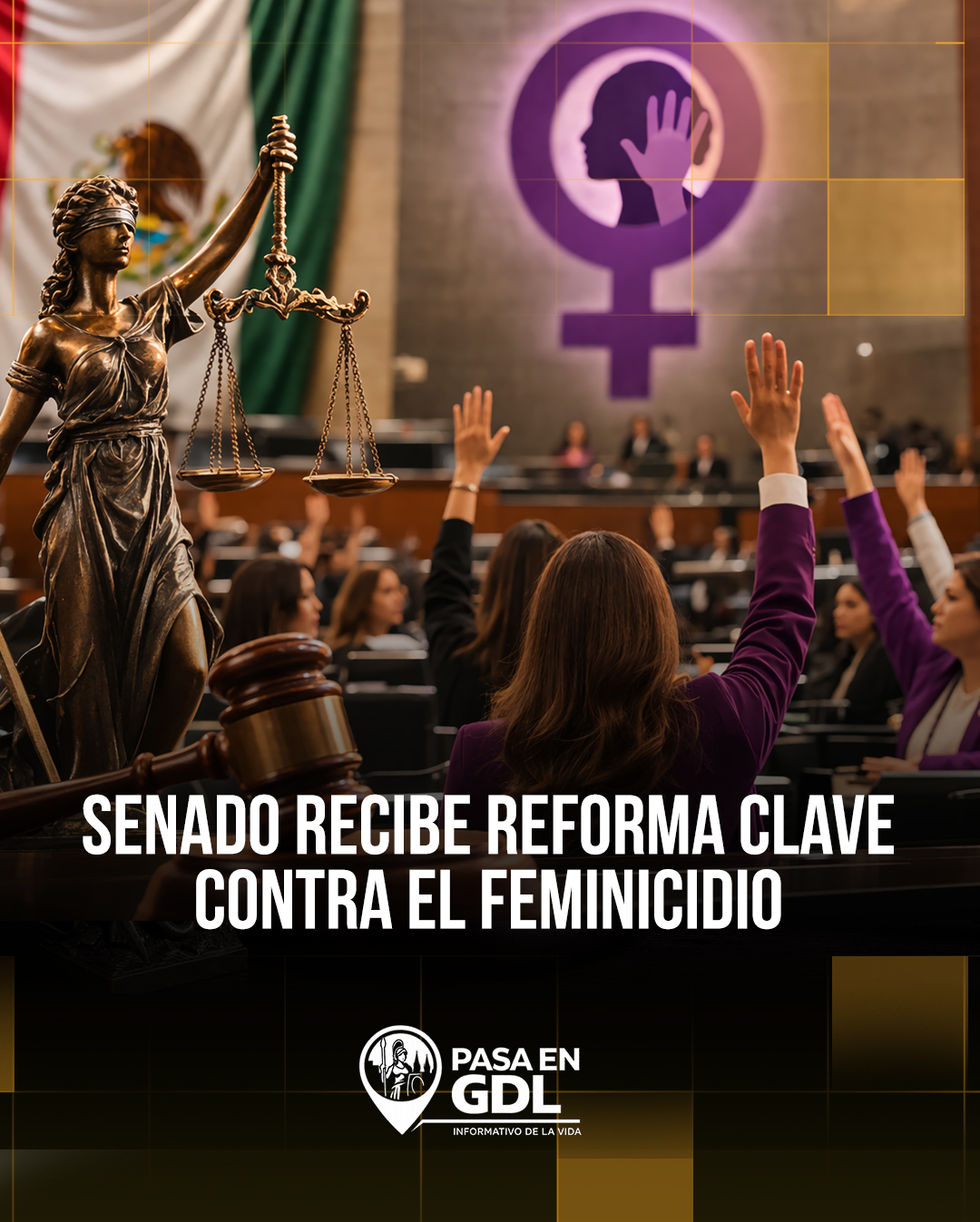 Ley General de Feminicidio llega al Senado – tipo penal unico