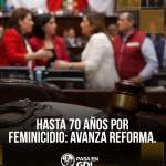 Reforma feminicidio en comisiones – Morena avanza