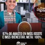 Abasto medicamentos 97% – salud federal llega a la ZMG
