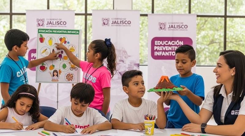 Jalisco impulsa educación preventiva infantil con jornadas formativas en vacaciones