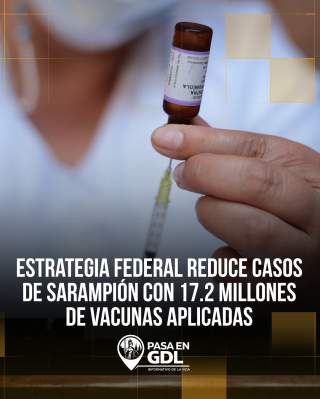 Sarampion a la baja – campana de vacunacion con resultados