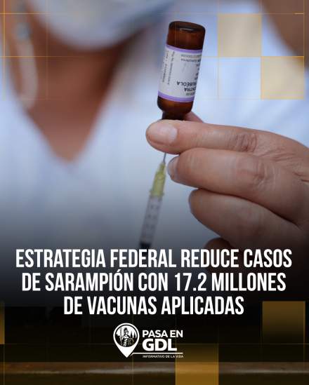 Sarampion a la baja – campana de vacunacion con resultados
