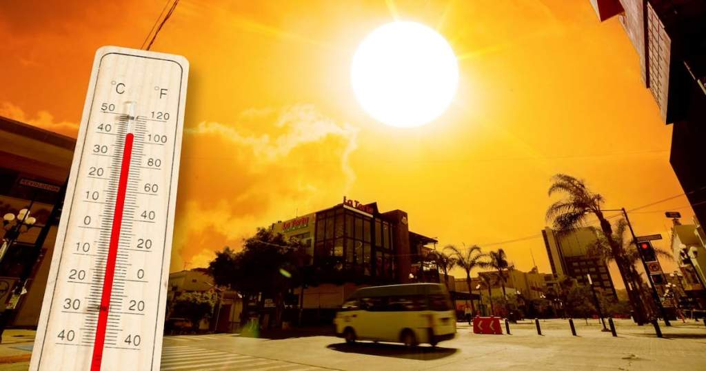 Contraste climático en México: ola de calor supera los 45°C en el sur y lluvias golpean el noreste