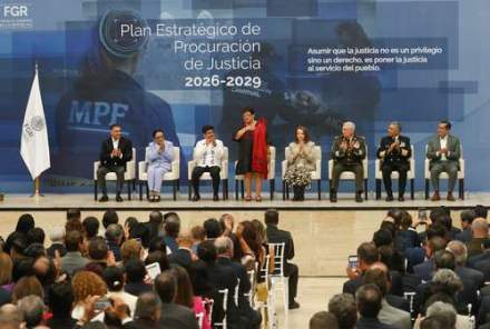 Presenta Ernestina Godoy Plan Estratégico de Procuración de Justicia 2026-2030