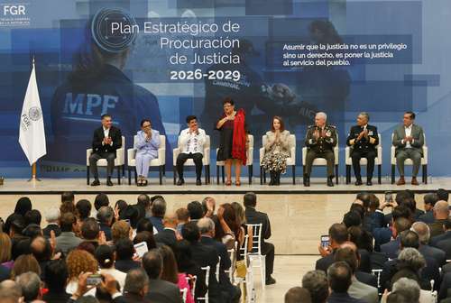 Presenta Ernestina Godoy Plan Estratégico de Procuración de Justicia 2026-2030