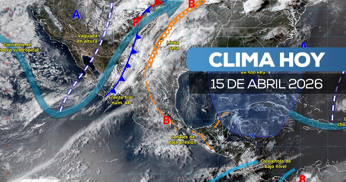 Pronostican lluvias y frentes fríos para el fin de semana del 18 de abril; aplica Hoy No Circula en CDMX