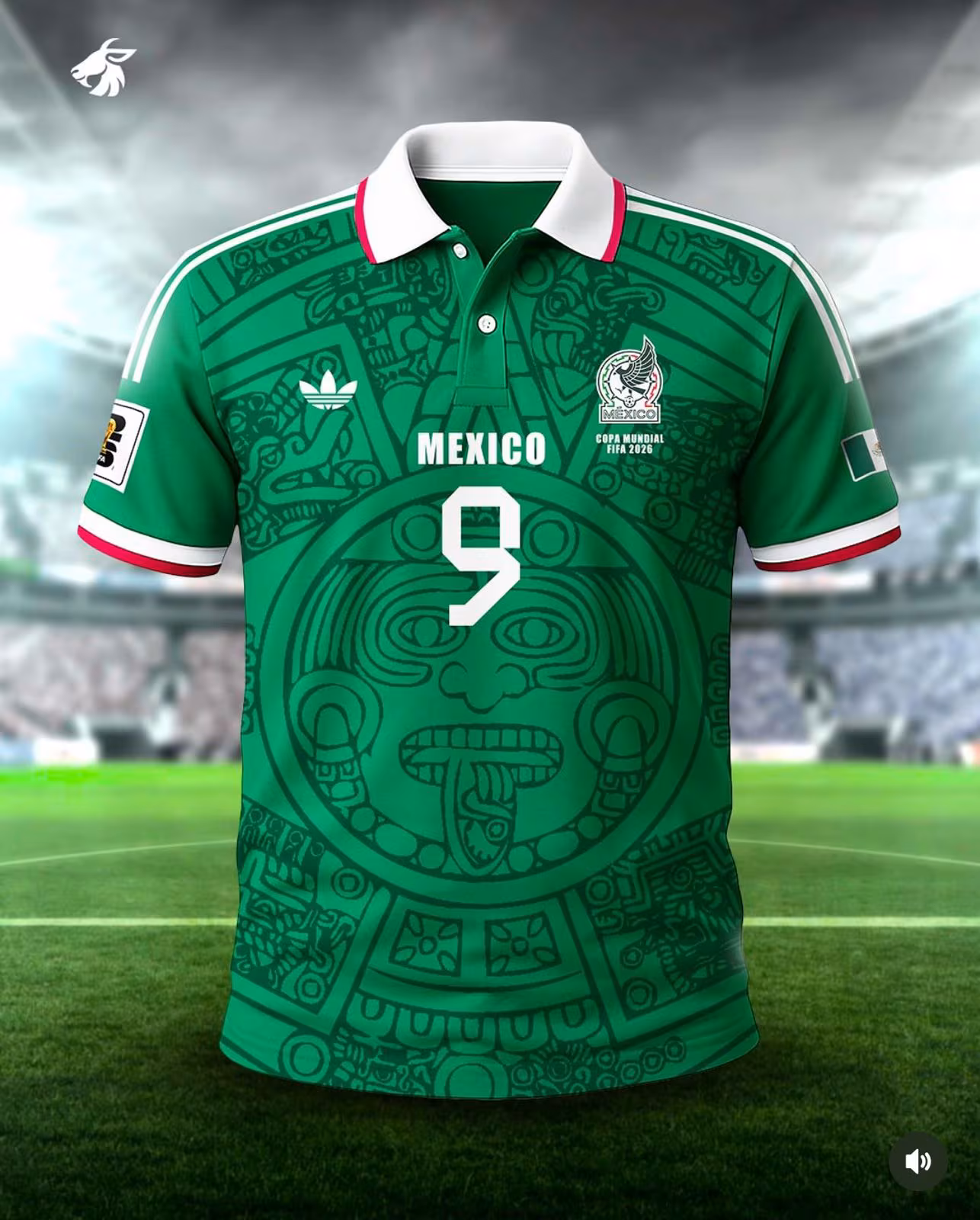 ¿Obra de arte o exceso visual? Se filtra la polémica tercera camiseta de México para el Mundial 2026