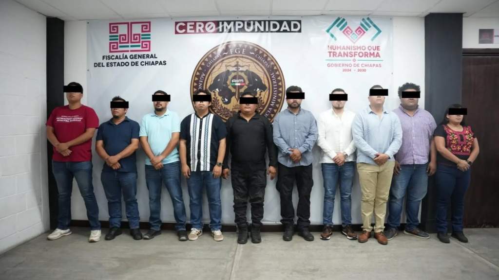Crisis en Chiapas: Detienen a 10 servidores públicos tras la filtración de crudos videos de tortura