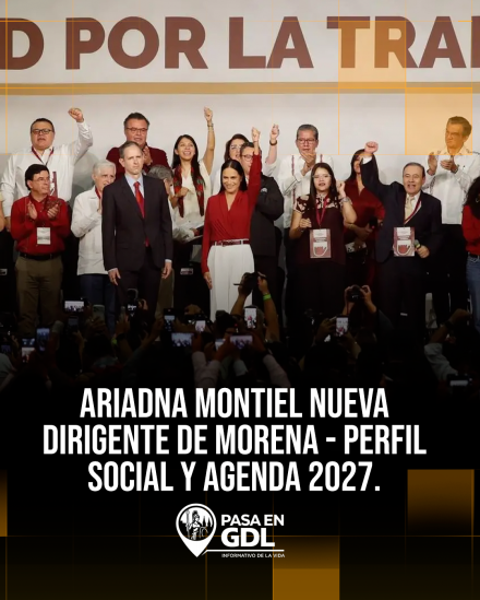 Ariadna Montiel nueva dirigente de Morena – perfil social y agenda 2027