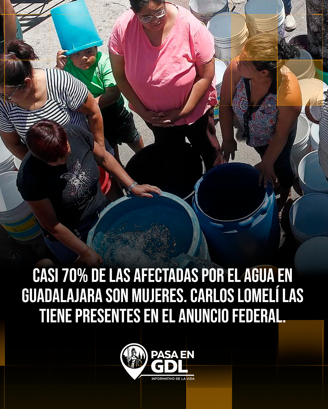 Para ellas — Dato del 70%
