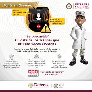Golpe a la ciberdelincuencia: Caen los primeros estafadores que usaban IA para clonar voces en México